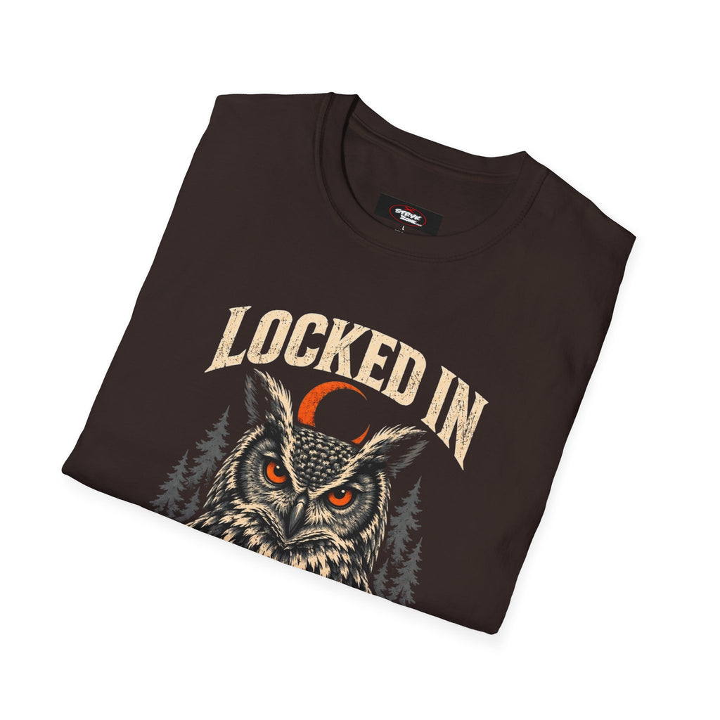 Locked In After Dark Owl T-Shirt