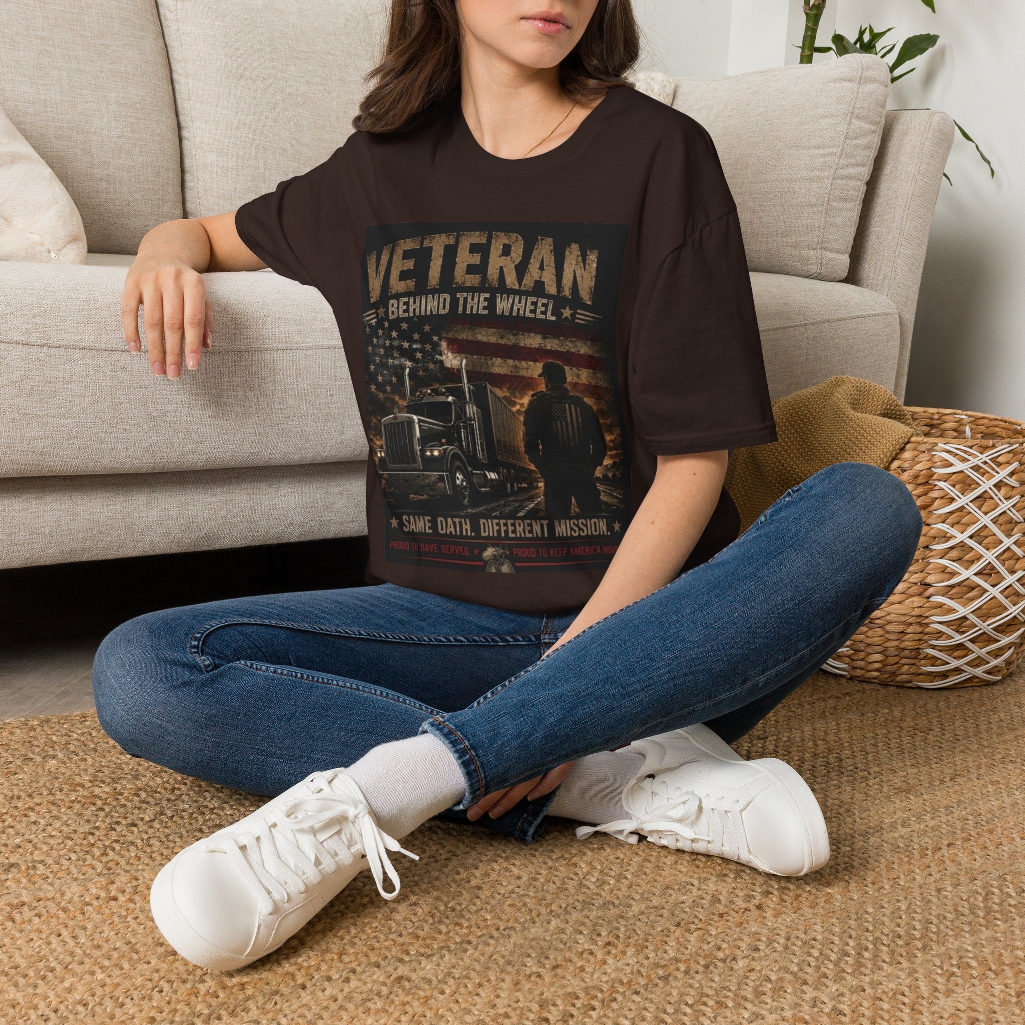 Veteran Behind the Wheel T-Shirt