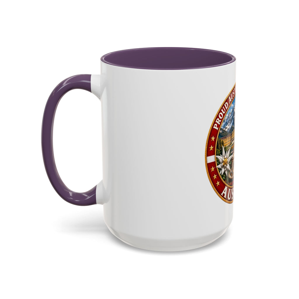 Austria Heritage Coffee Mug — Proud Austrian Heritage Accent Mug (11/15oz)