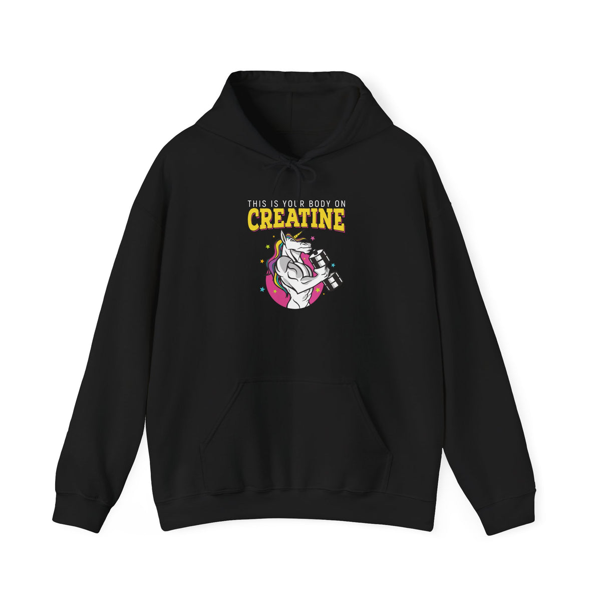 Striking Gym-Ready Hooded Sweatshirt