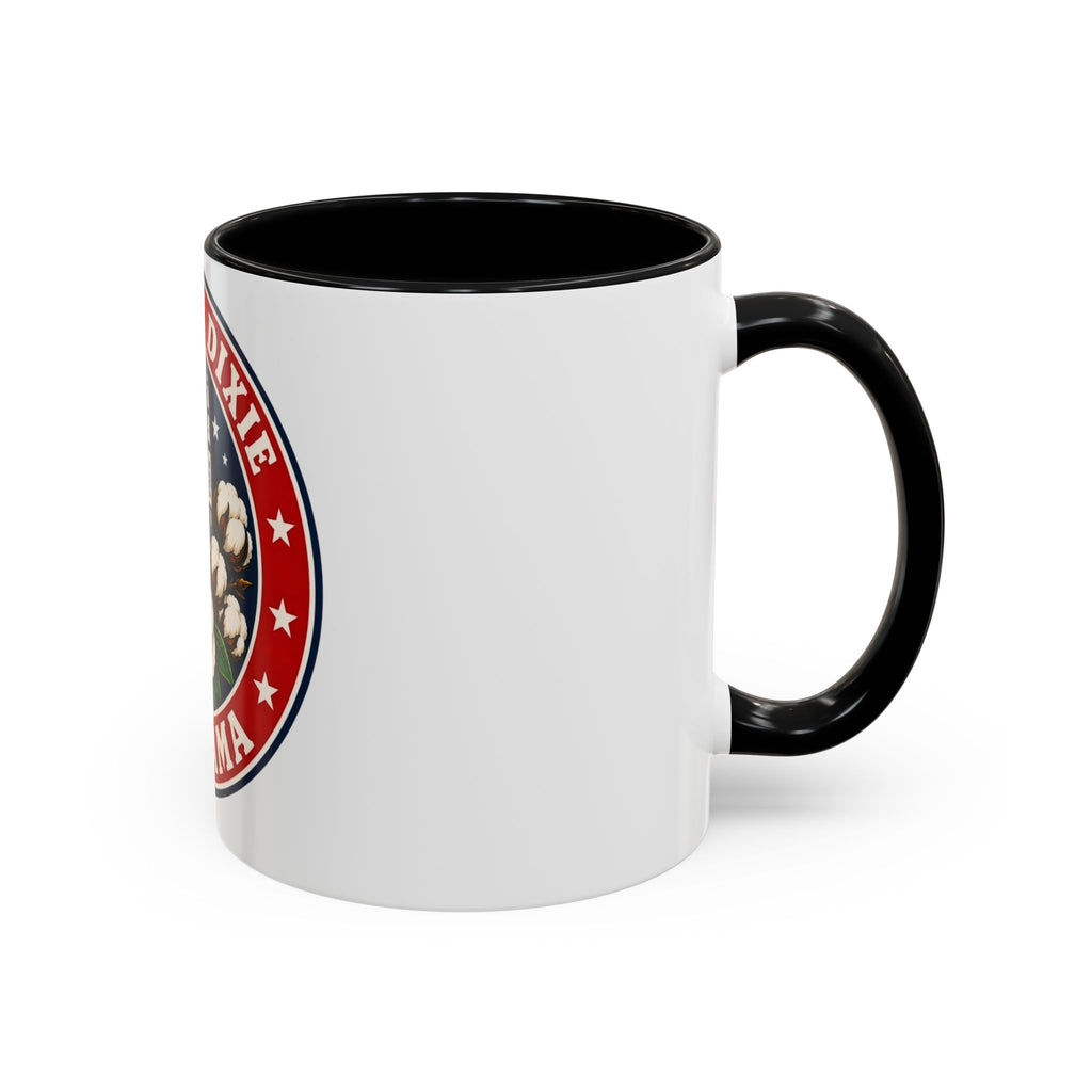 Alabama 'Heart of Dixie' Accent Coffee Mug — Magnolia & Yellowhammer State Pride