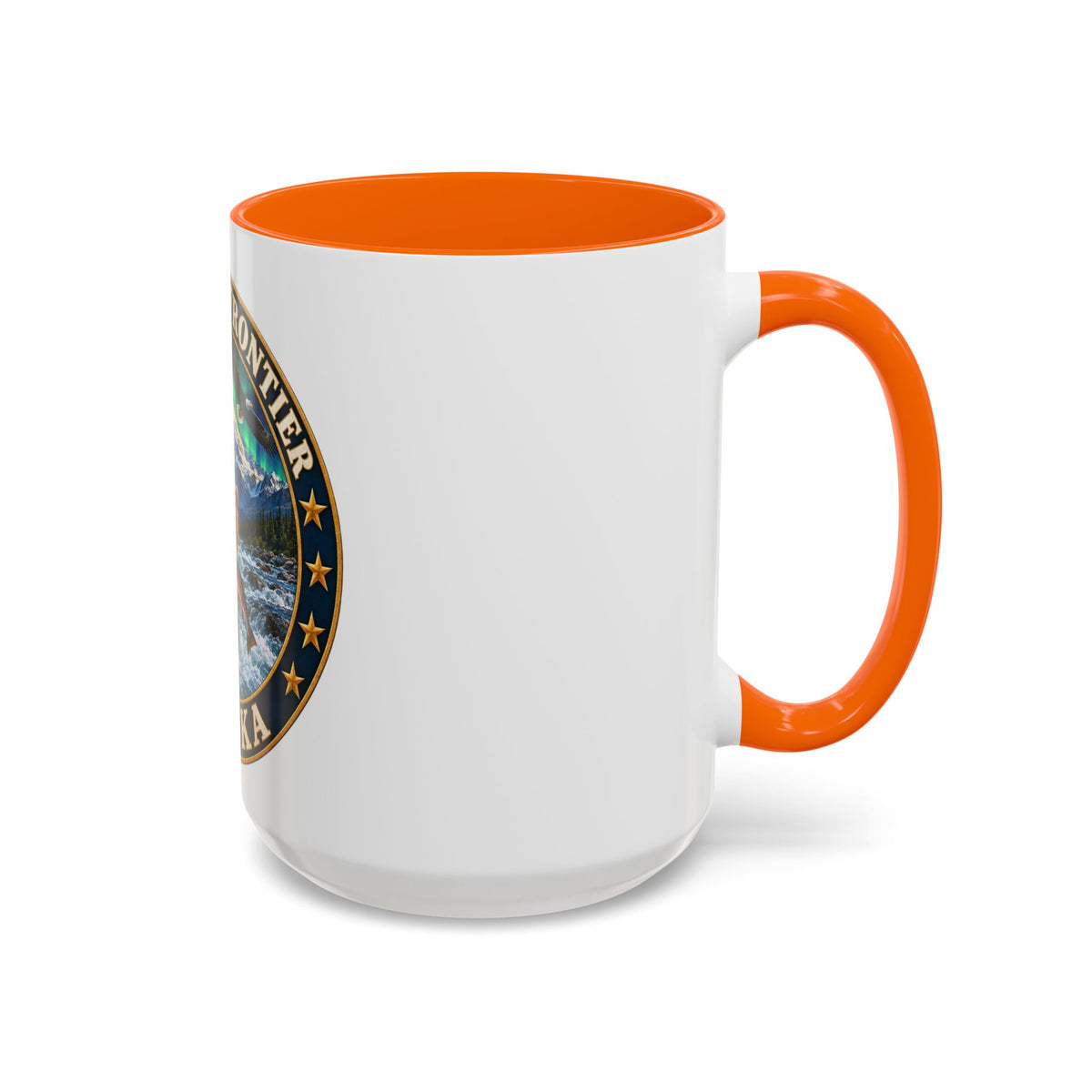 Alaska The Last Frontier Mug — Bear & Northern Lights Coffee Cup (11/15oz)