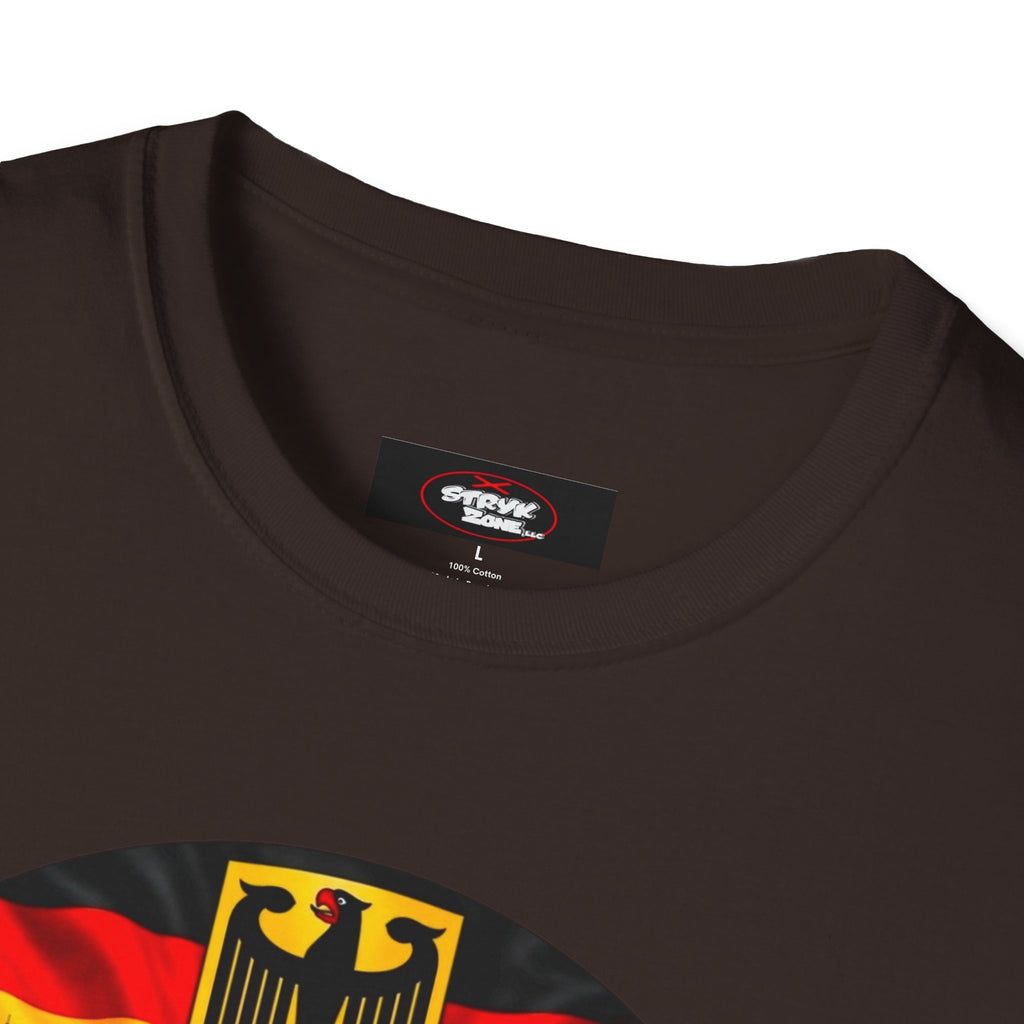 Germany Vintage Travel T-Shirt — Retro German Landmarks & Crest Graphic