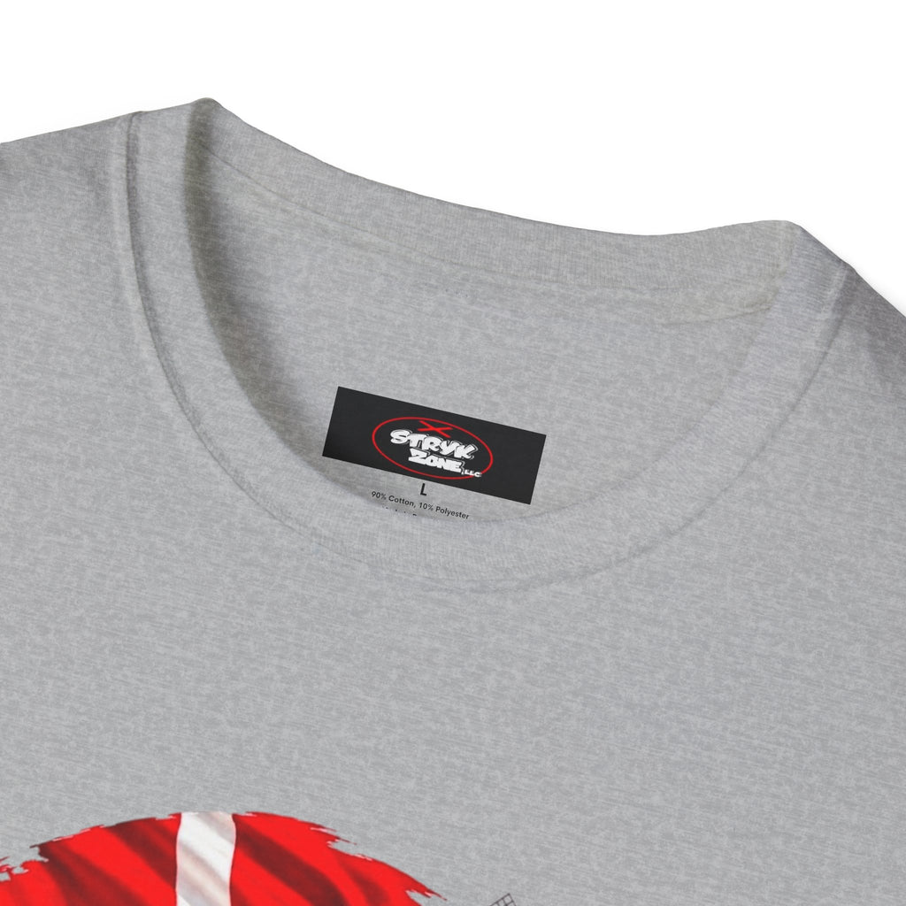 Denmark Travel T-Shirt — Copenhagen Landmarks & Viking Collage Tee