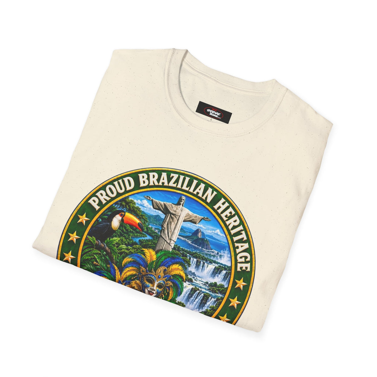 Brazil Heritage T-Shirt — Proud Brazilian Heritage Graphic Tee