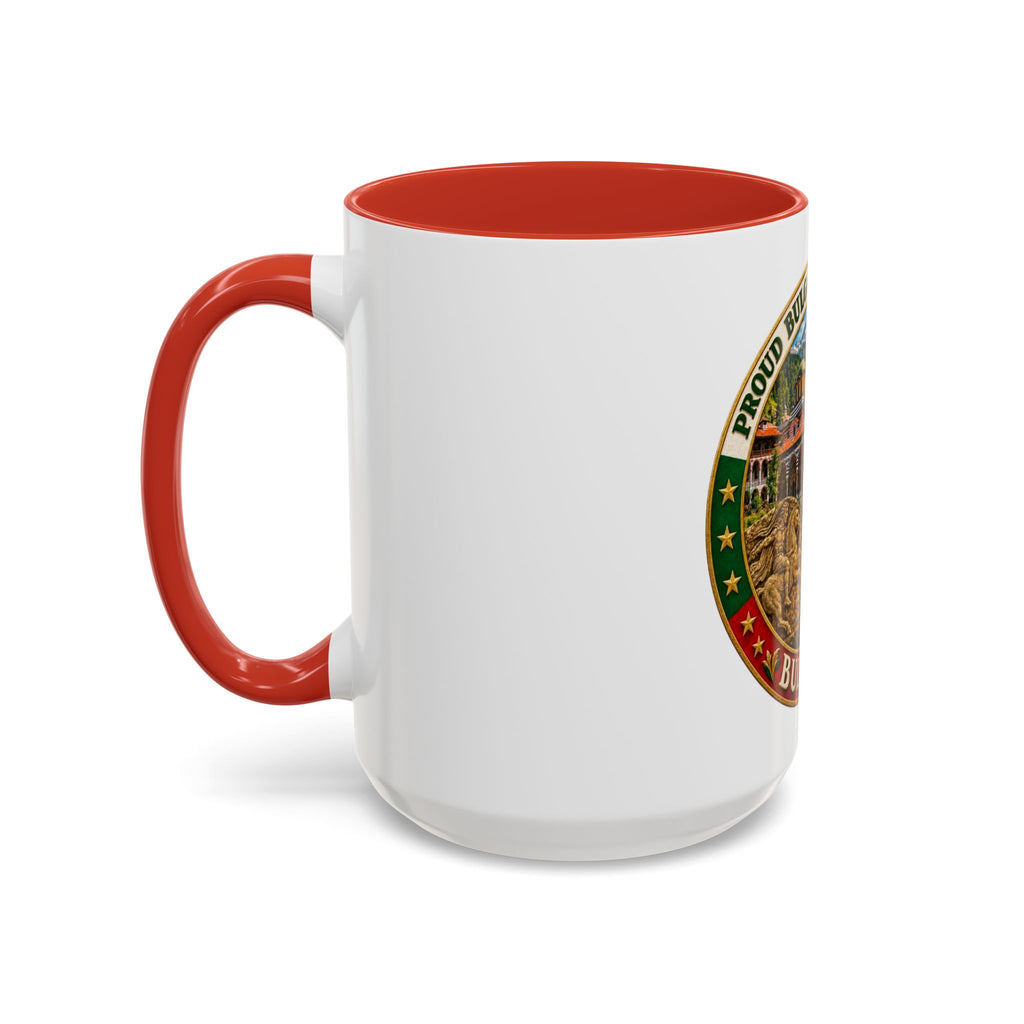 Bulgaria Pride Coffee Mug — 'Proud Bulgarian Heritage' Accent Ceramic Mug (11/15oz)