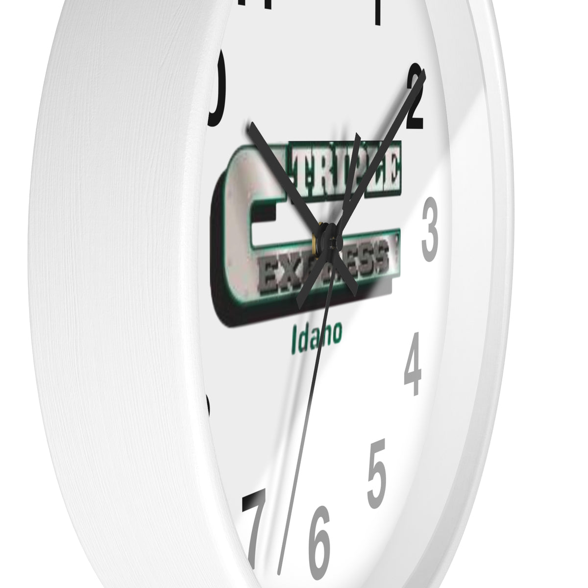 Wall Clock — Granite Express Idaho Logo Clock