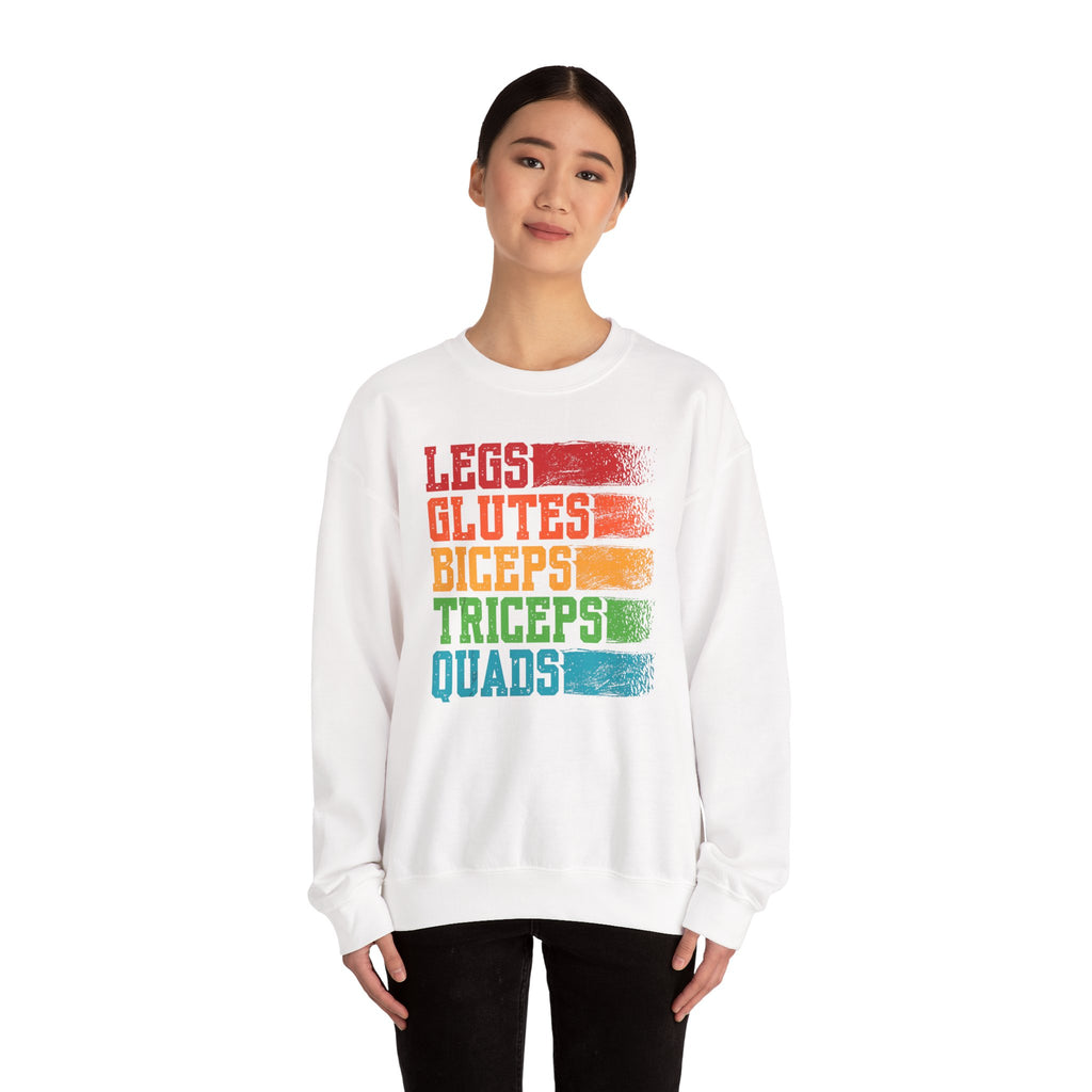 Retro Lift Rainbow Crewneck