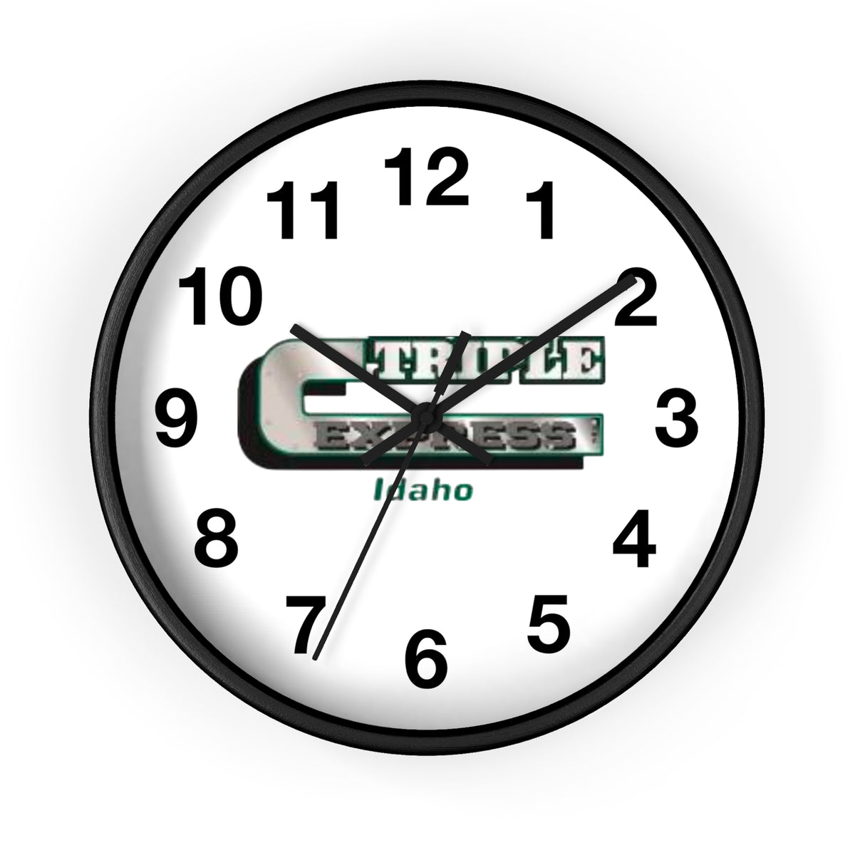 Wall Clock — Granite Express Idaho Logo Clock