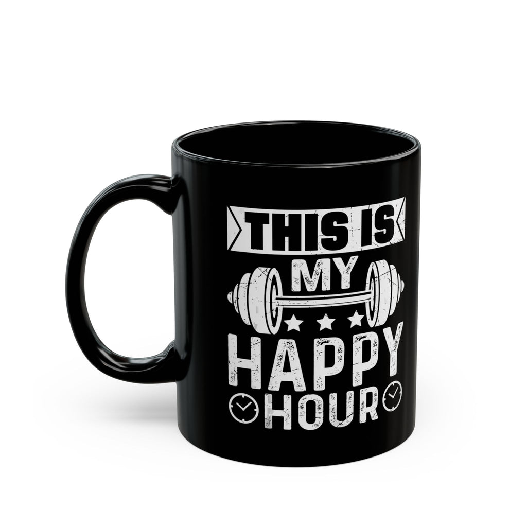 Commanding Gloss-Black Statement Mug
