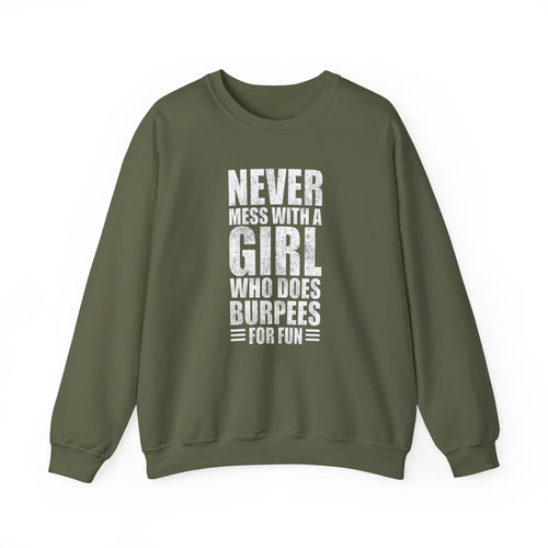 Bold Burpees For Fun Sweatshirt