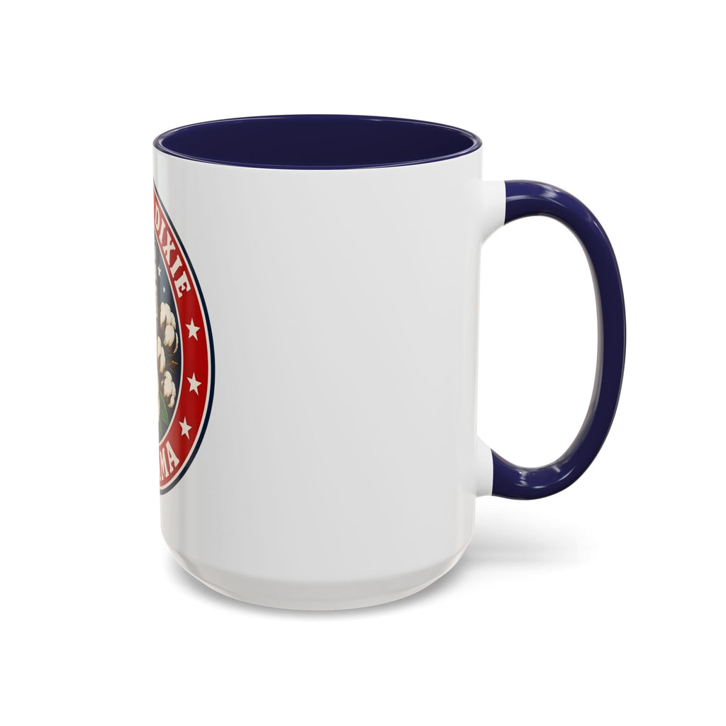 Alabama 'Heart of Dixie' Accent Coffee Mug — Magnolia & Yellowhammer State Pride