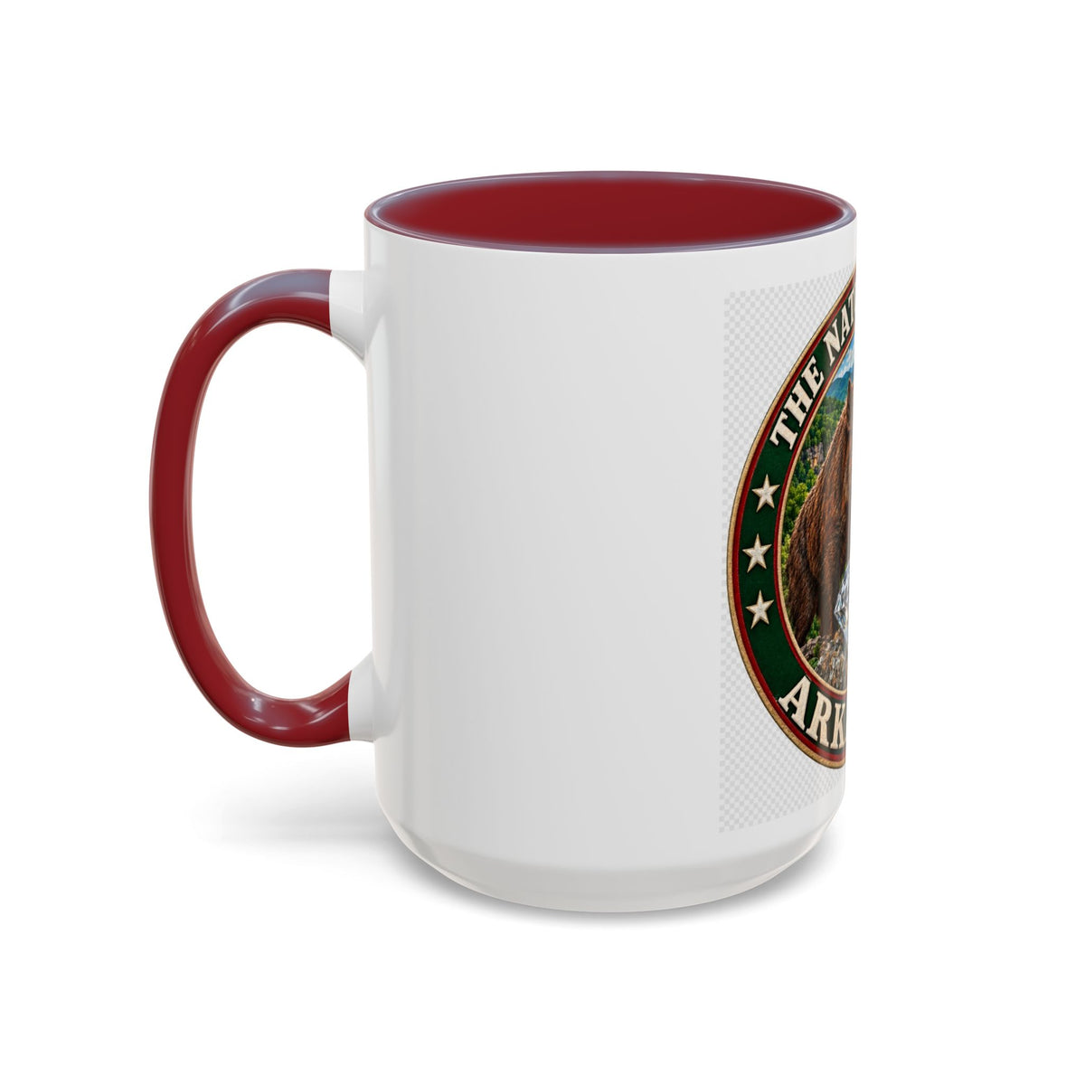 Arkansas State Mug - "The Natural State" Wild Boar, Diamond & Apple Blossom Coffee Cup (11/15oz)