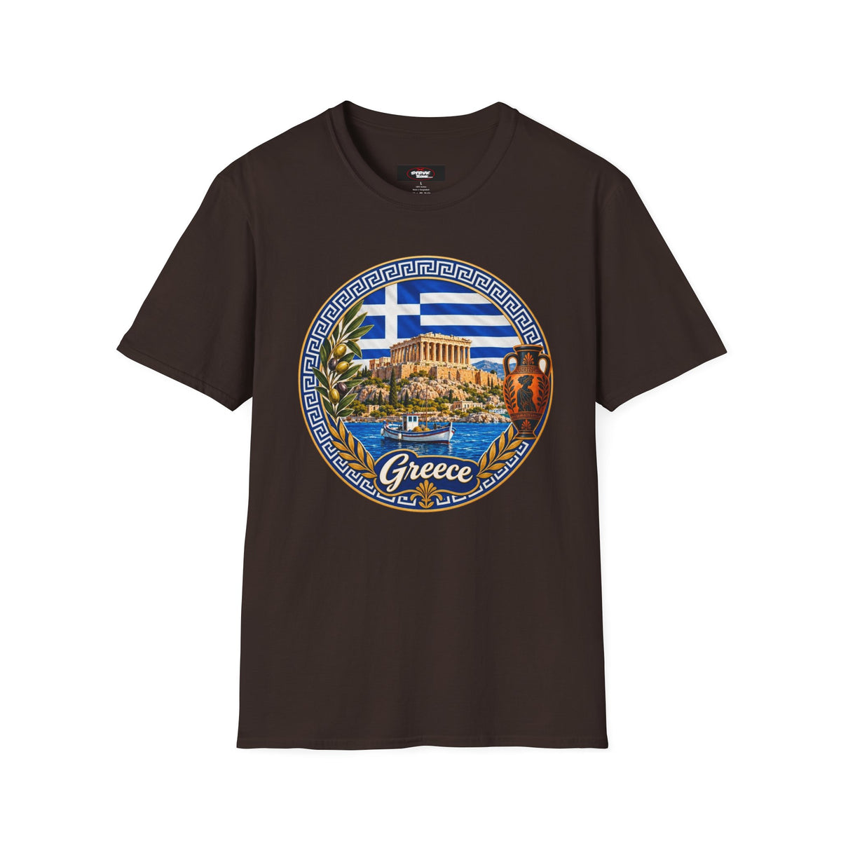 Greece Vintage Travel T-Shirt — Athens Parthenon Souvenir Tee