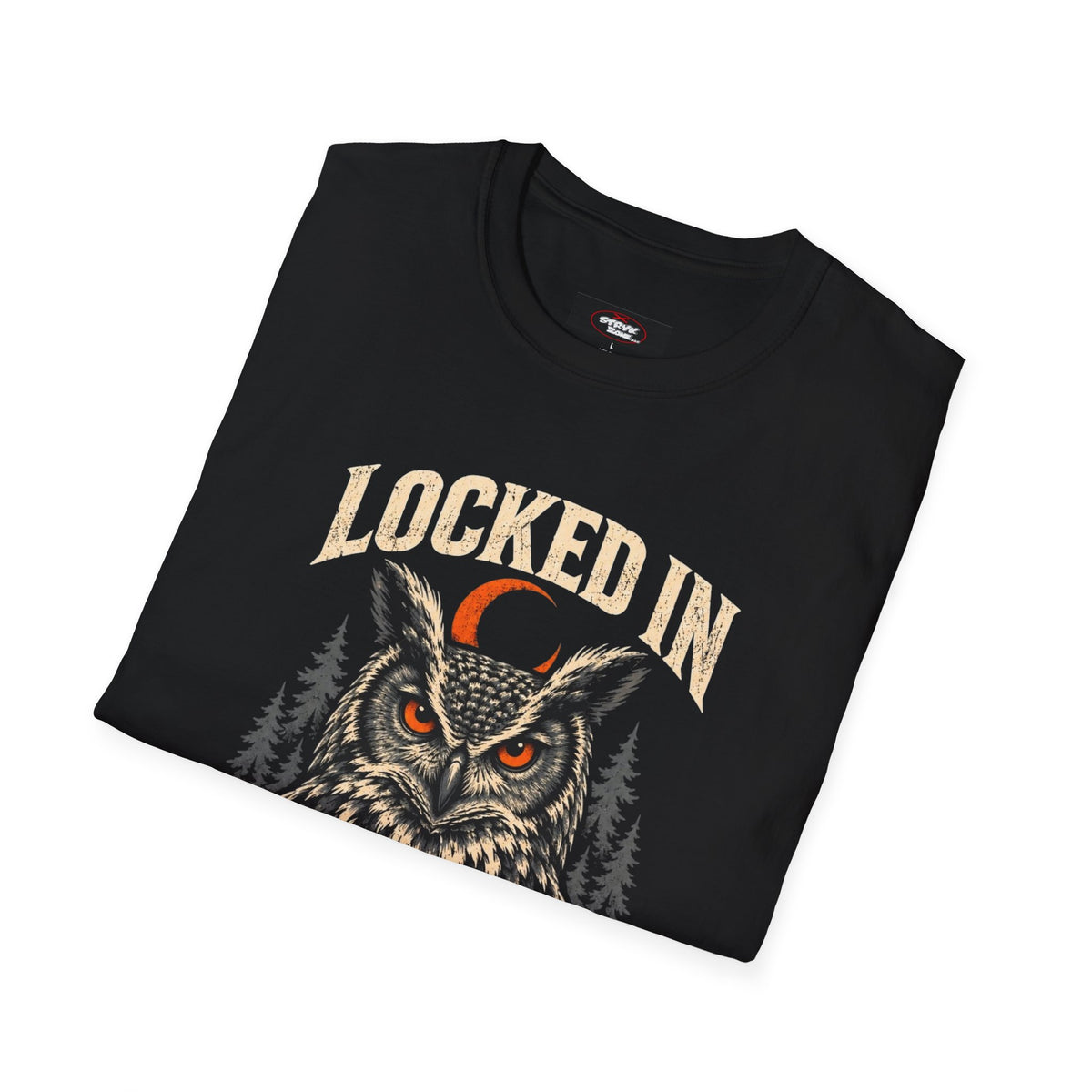 Locked In After Dark Owl T-Shirt