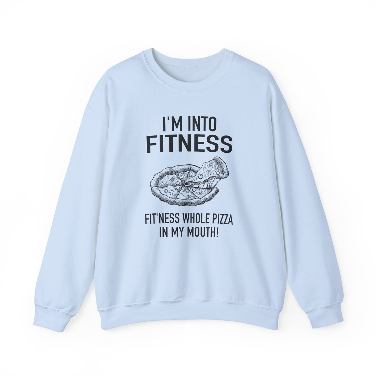 Witty Slice Lover Crewneck