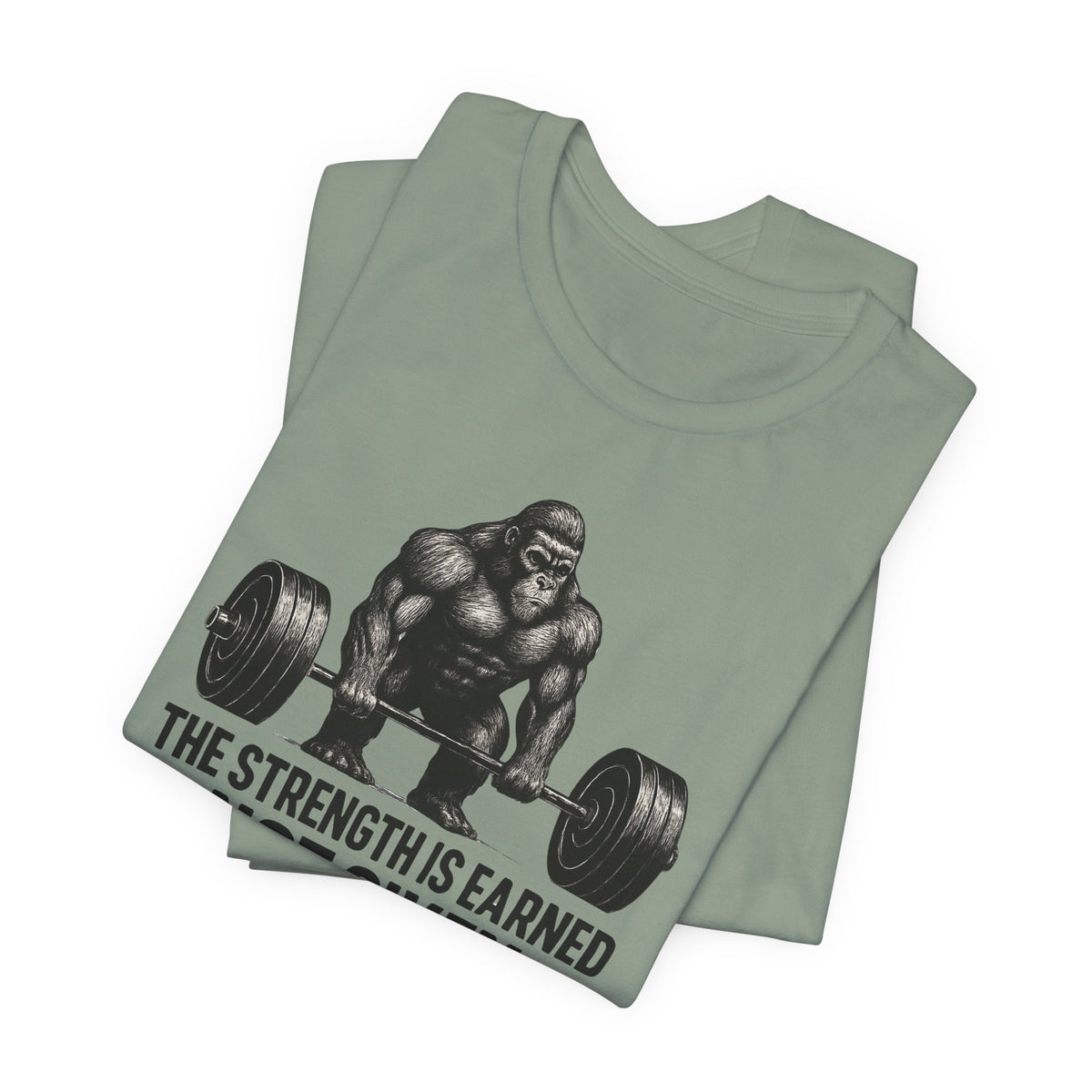 Iron-Willed Barbell Graphic Tee