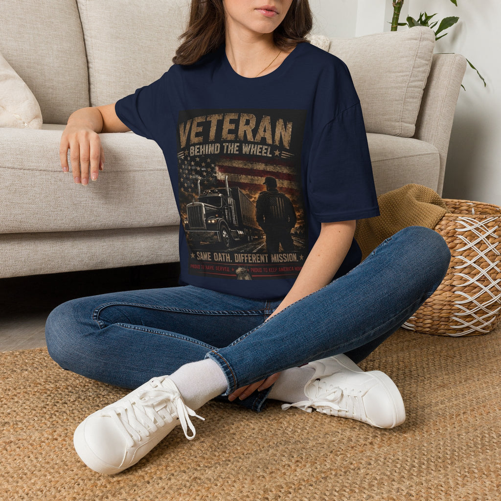 Veteran Behind the Wheel T-Shirt