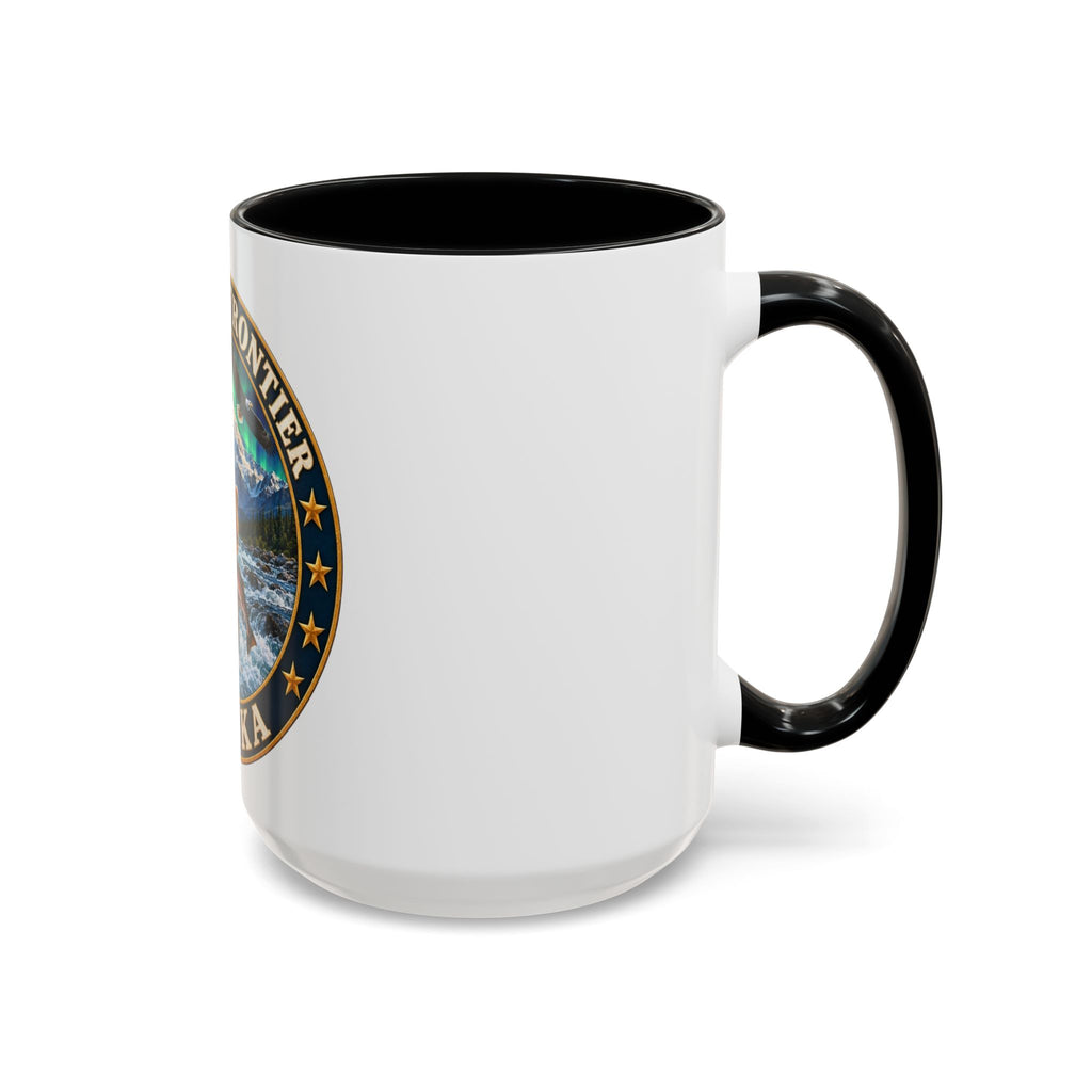 Alaska The Last Frontier Mug — Bear & Northern Lights Coffee Cup (11/15oz)