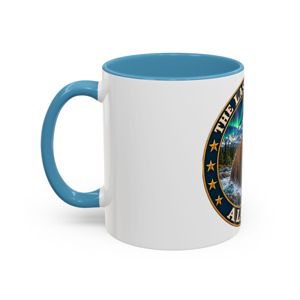 Alaska The Last Frontier Mug — Bear & Northern Lights Coffee Cup (11/15oz)