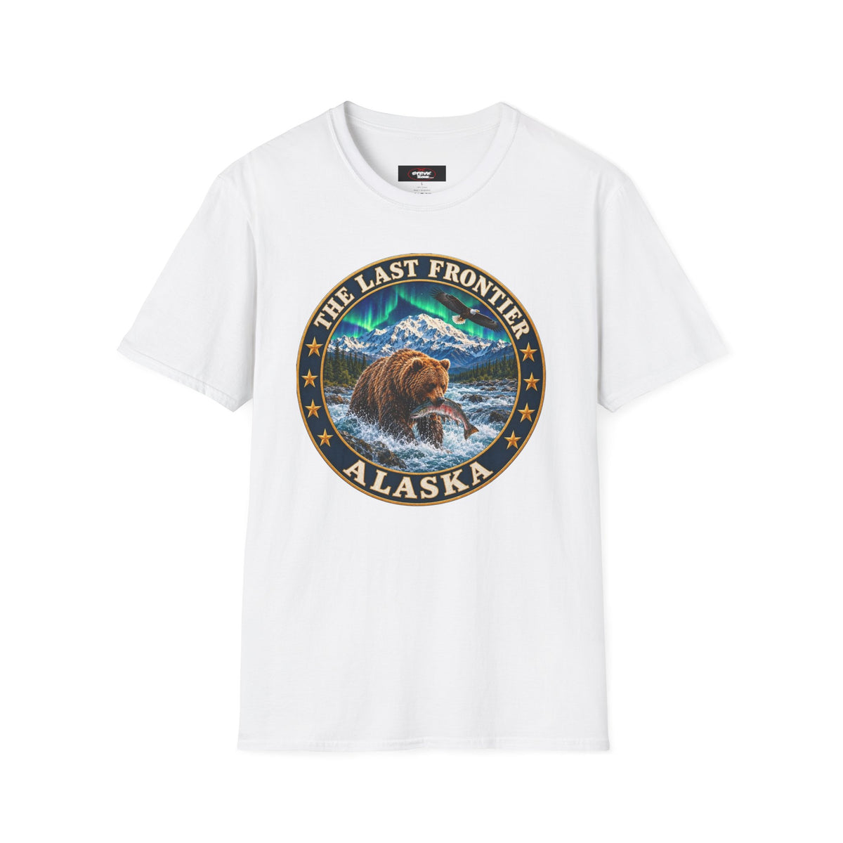 Alaska Bear T-Shirt — "The Last Frontier" Wilderness Graphic Tee