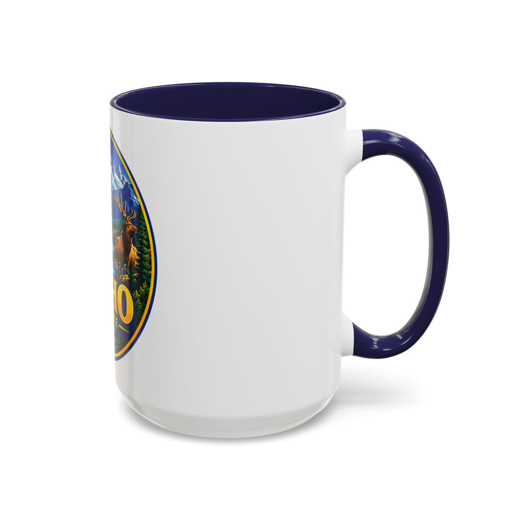 Idaho Gem State Coffee Mug — Mountain, Elk & Potato Travel Souvenir (11/15oz)