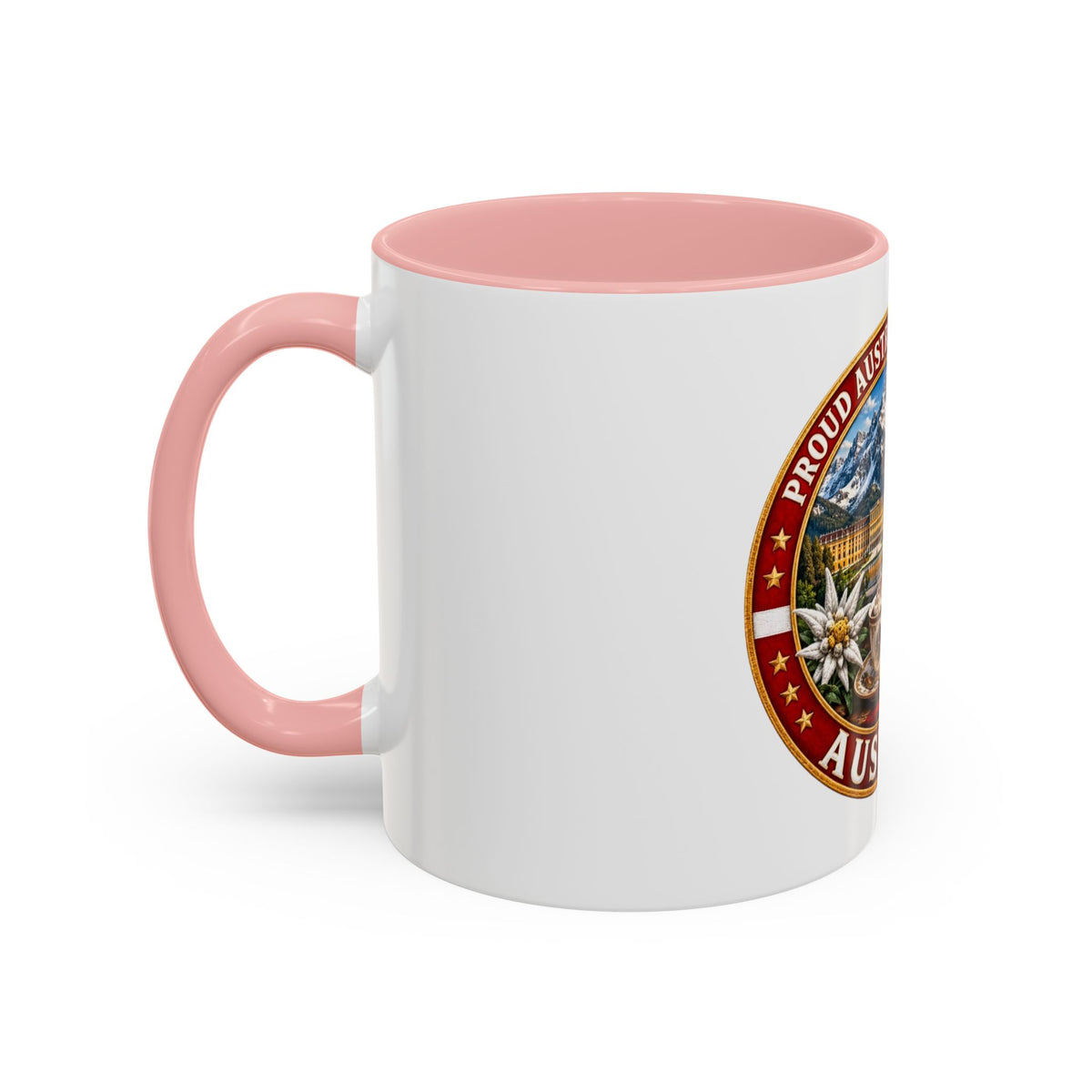 Austria Heritage Coffee Mug — Proud Austrian Heritage Accent Mug (11/15oz)