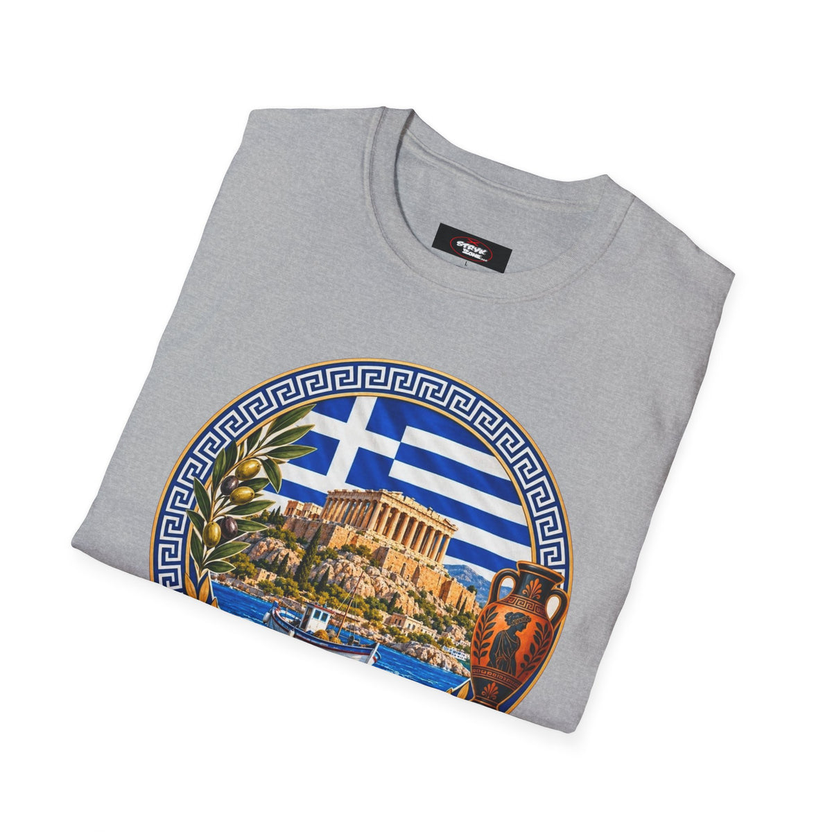 Greece Vintage Travel T-Shirt — Athens Parthenon Souvenir Tee