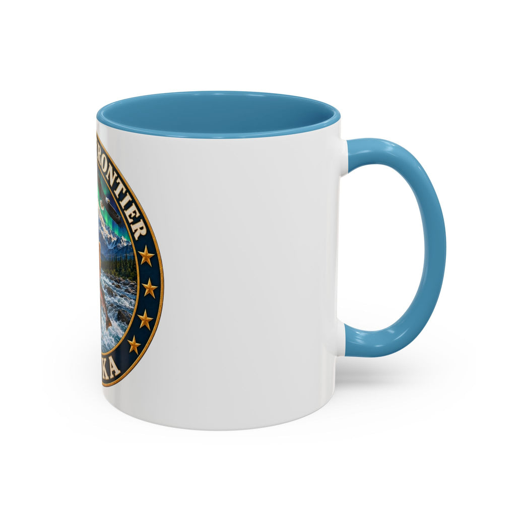 Alaska The Last Frontier Mug — Bear & Northern Lights Coffee Cup (11/15oz)