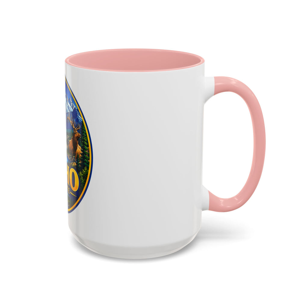 Idaho Gem State Coffee Mug — Mountain, Elk & Potato Travel Souvenir (11/15oz)