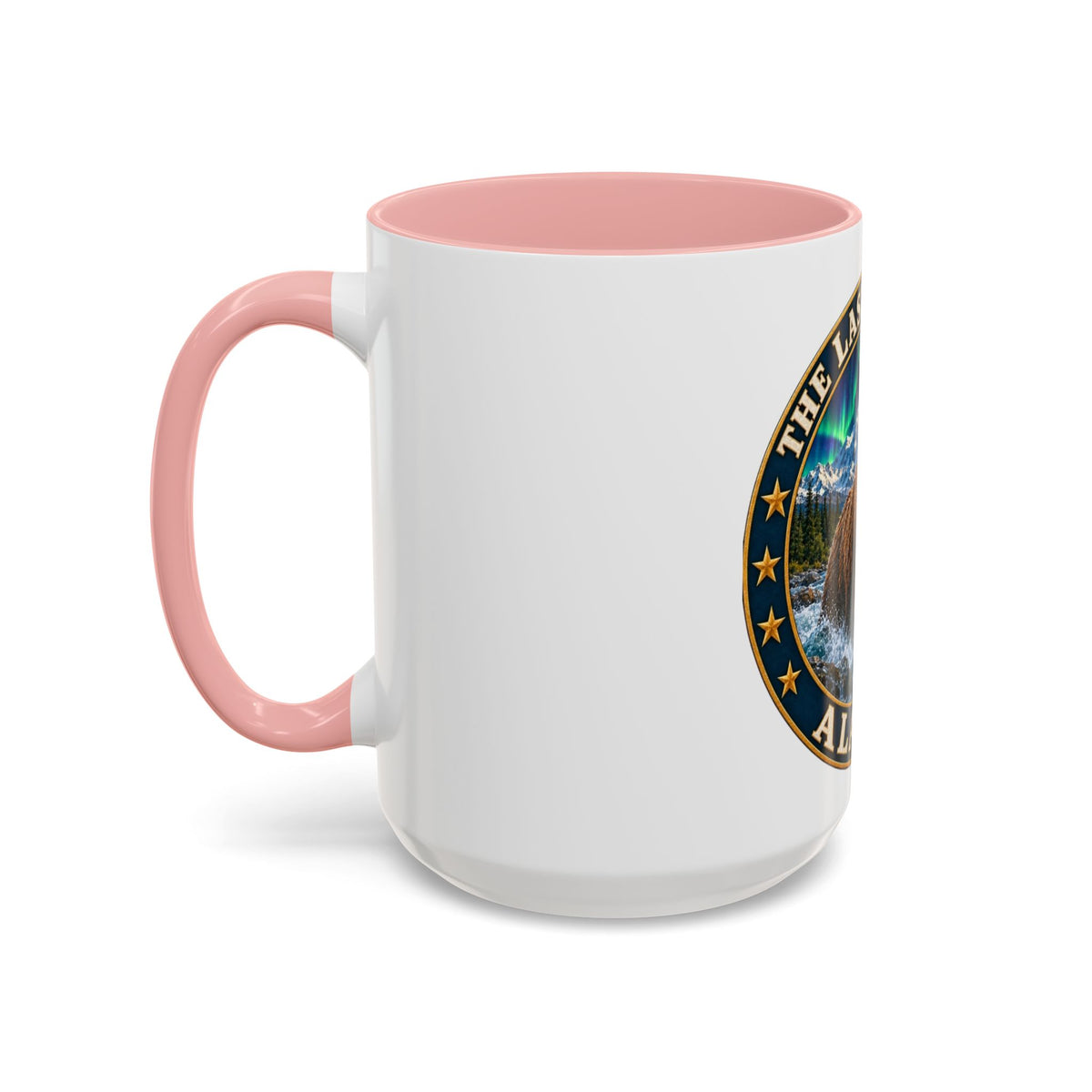 Alaska The Last Frontier Mug — Bear & Northern Lights Coffee Cup (11/15oz)