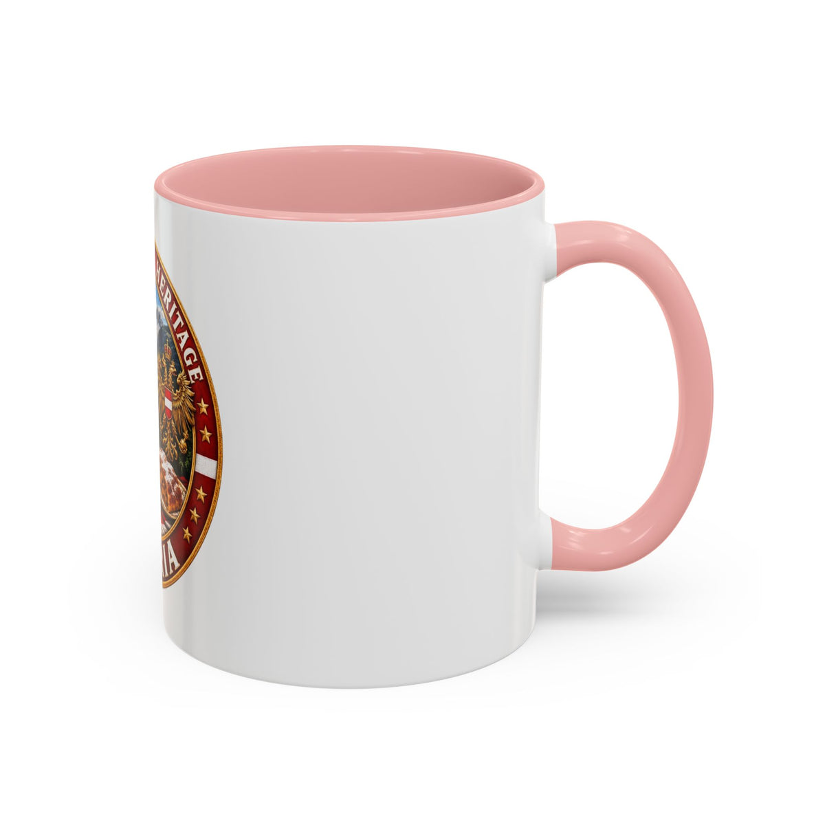 Austria Heritage Coffee Mug — Proud Austrian Heritage Accent Mug (11/15oz)