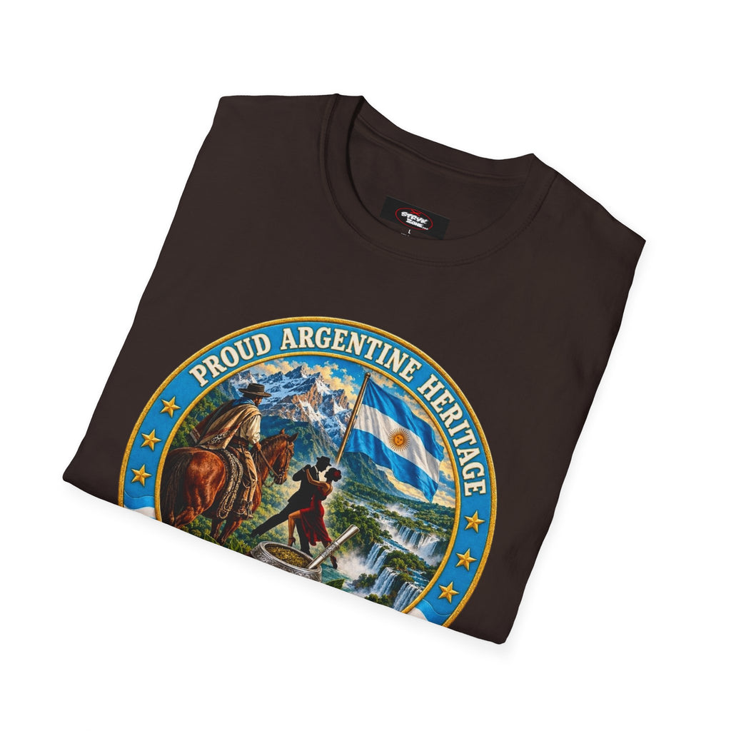 Argentina Heritage T-Shirt — Proud Argentine Tradition Graphic Tee