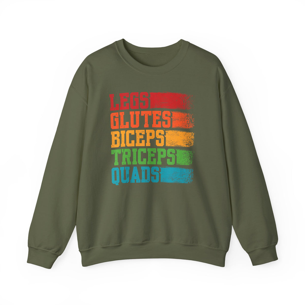Retro Lift Rainbow Crewneck