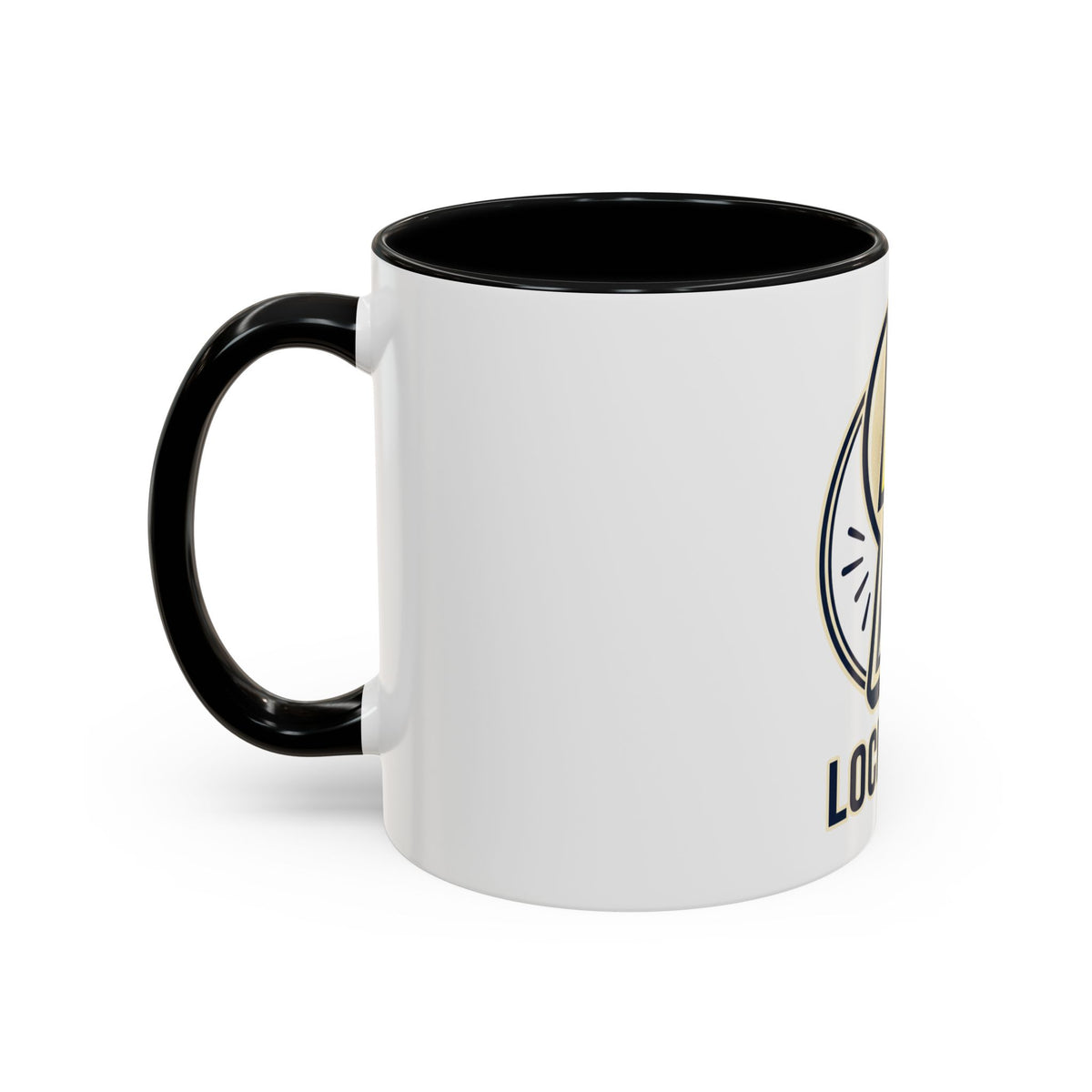 Locked In Accent Coffee Mug — 11/15 oz