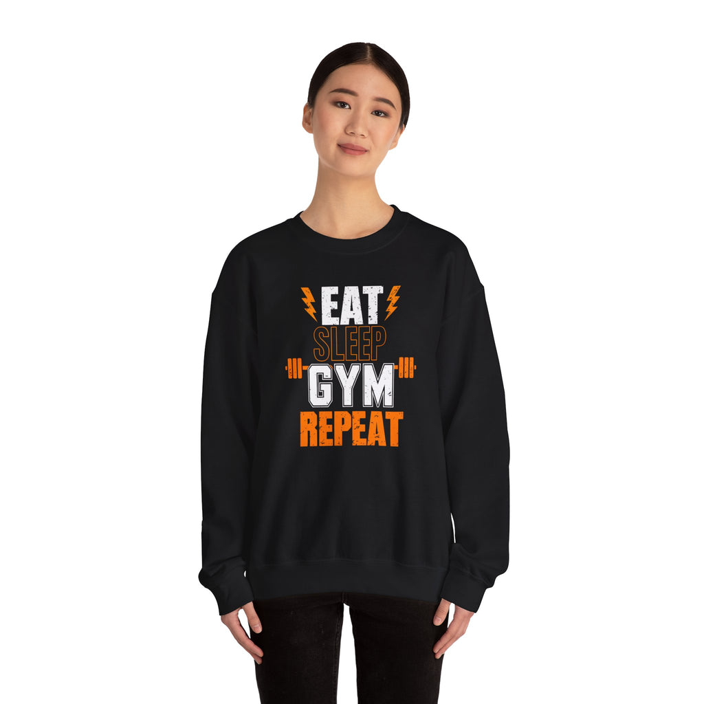 Bold Repeat Workout Sweatshirt
