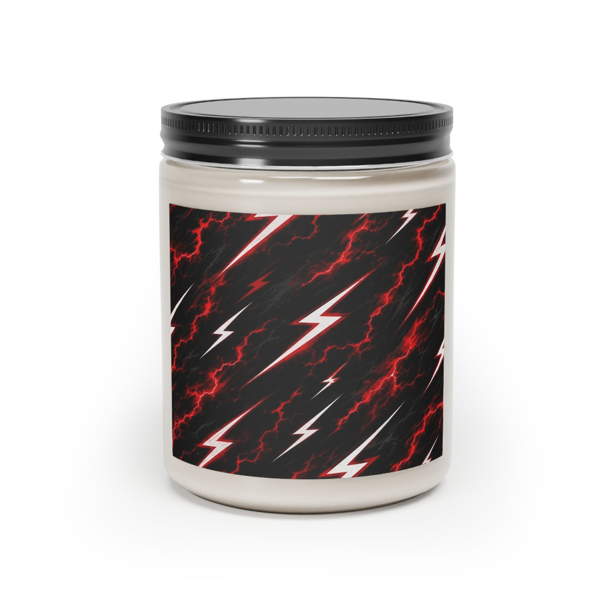 9oz Lightning Bolt Scented Candle — Spicy Amber & Smoke