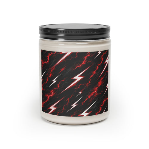 9oz Lightning Bolt Scented Candle — Spicy Amber & Smoke