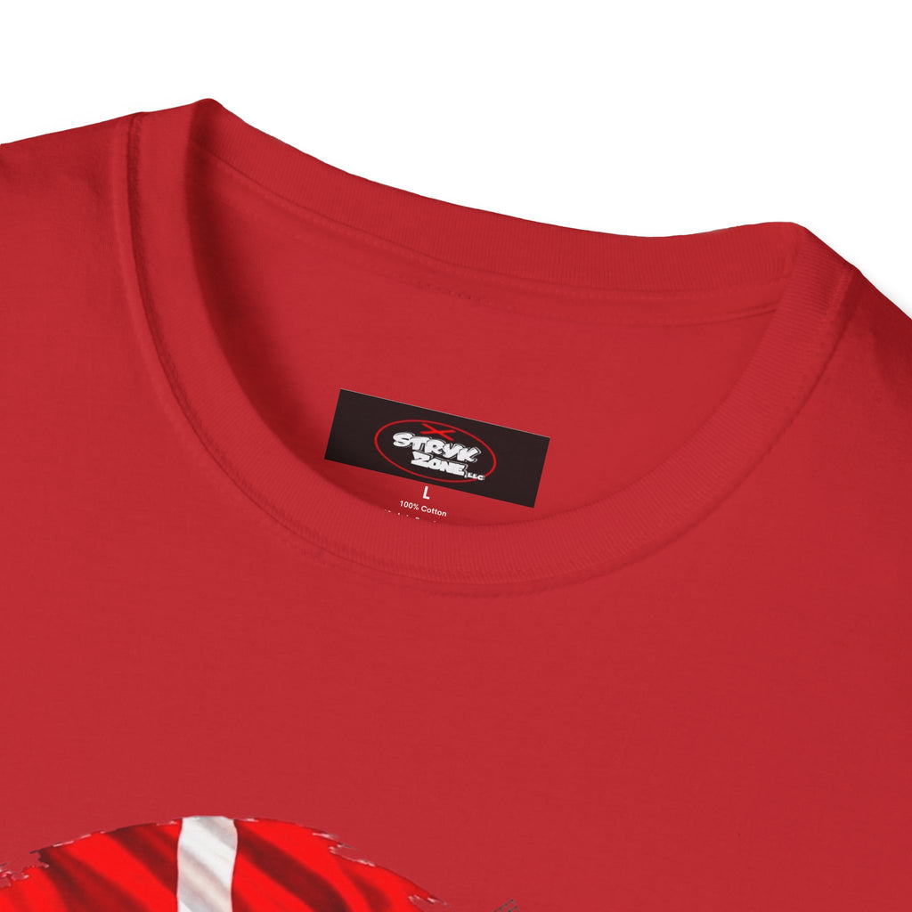 Denmark Travel T-Shirt — Copenhagen Landmarks & Viking Collage Tee