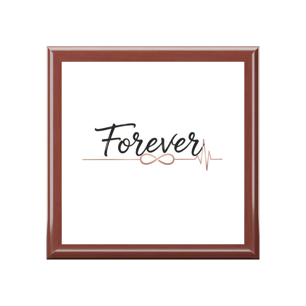Forever Jewelry Box — Engraved Keepsake Trinket Box