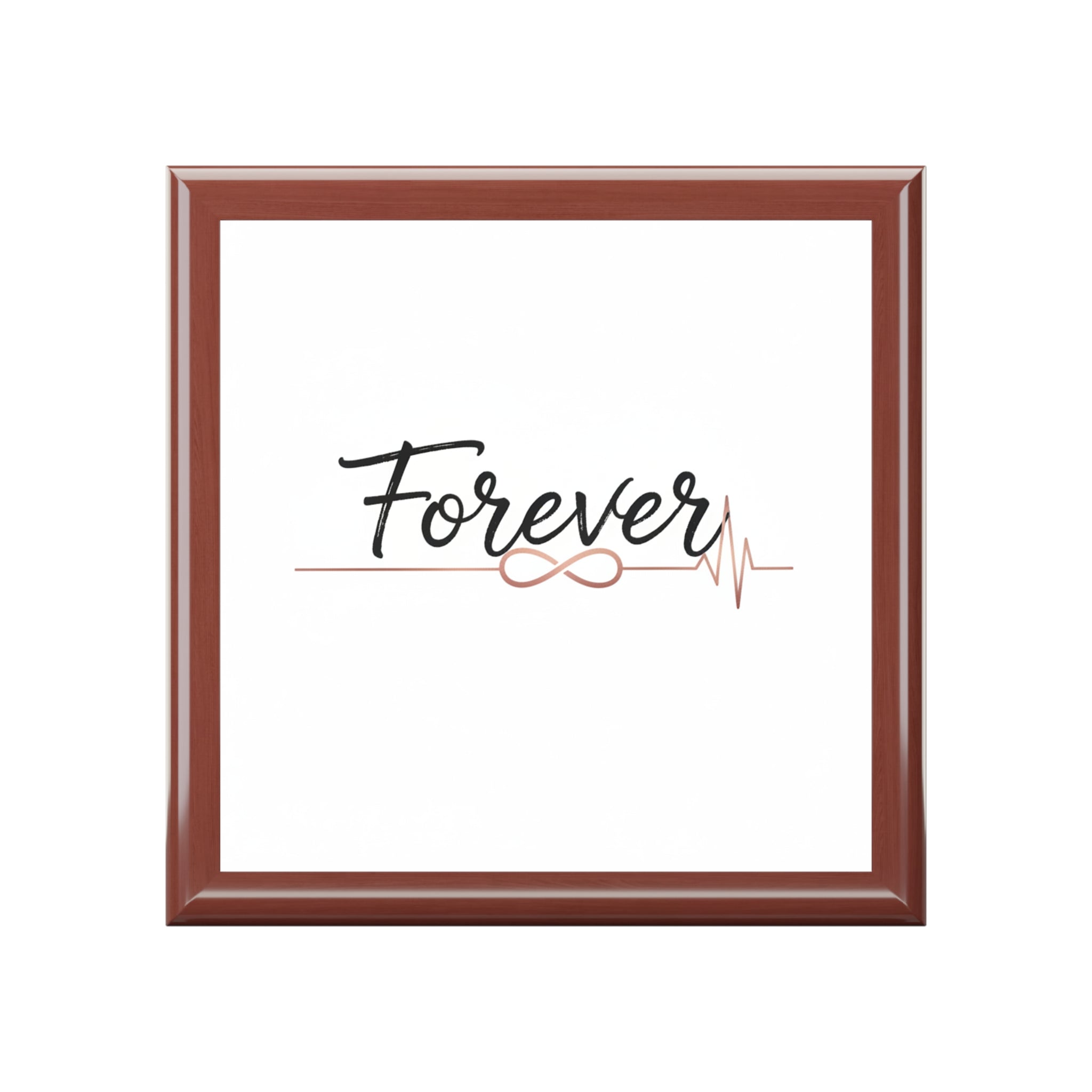 Forever Jewelry Box — Engraved Keepsake Trinket Box