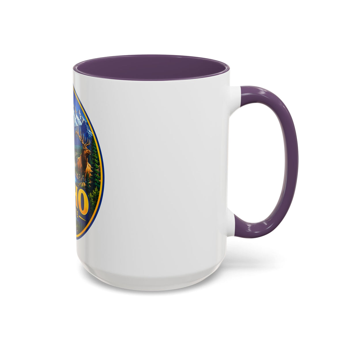 Idaho Gem State Coffee Mug — Mountain, Elk & Potato Travel Souvenir (11/15oz)