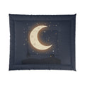 Moonlit Night Comforter — Cozy Crescent Moon Bedding for Bedroom