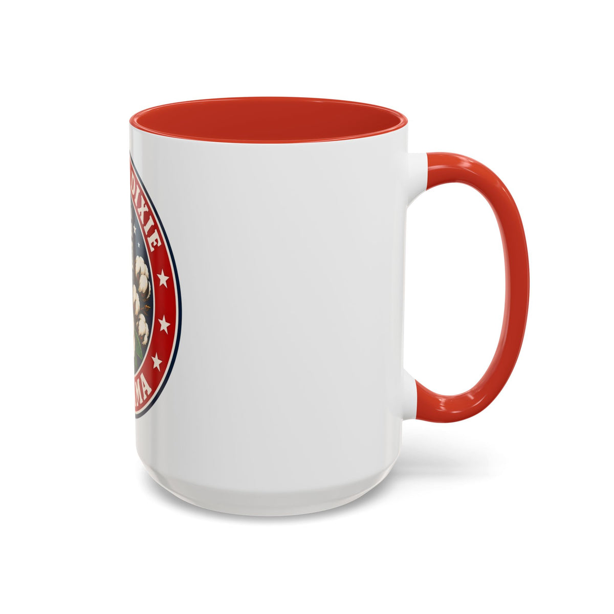 Alabama 'Heart of Dixie' Accent Coffee Mug — Magnolia & Yellowhammer State Pride