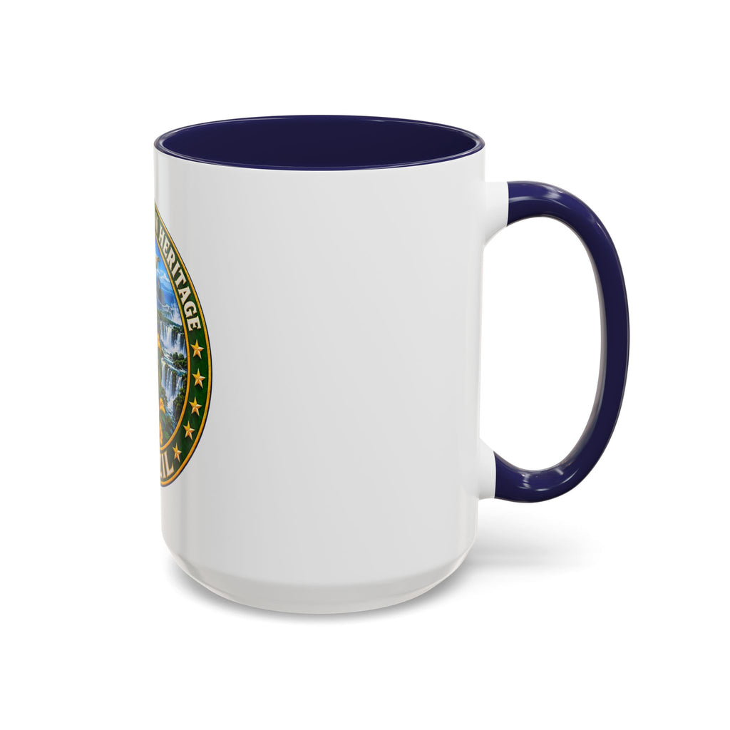 Brazil Pride Coffee Mug – "Proud Brazilian Heritage" Accent Ceramic Mug (11/15oz)