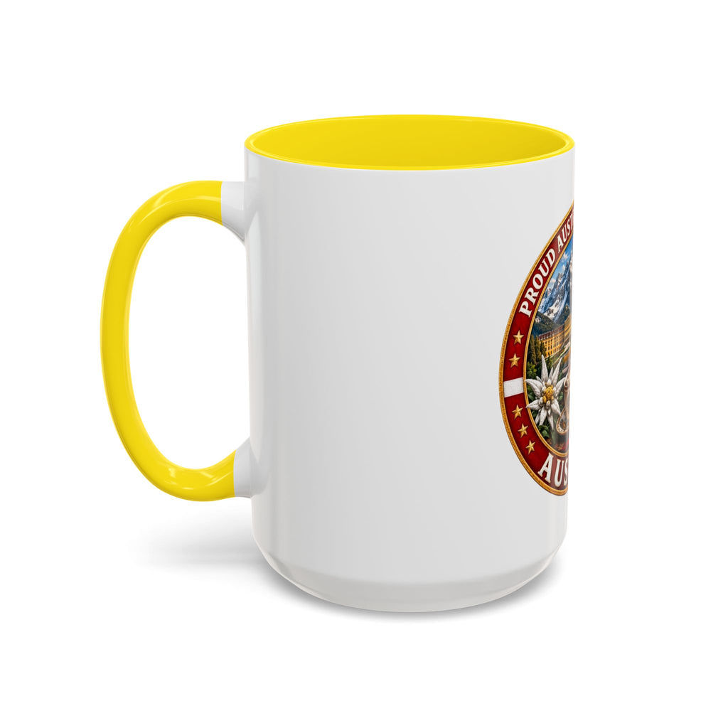 Austria Heritage Coffee Mug — Proud Austrian Heritage Accent Mug (11/15oz)