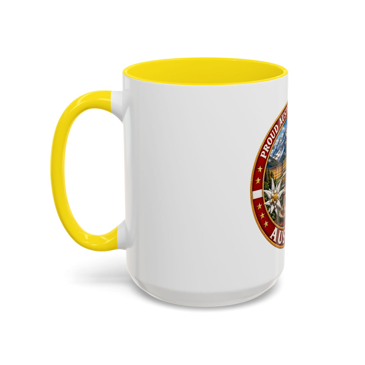 Austria Heritage Coffee Mug — Proud Austrian Heritage Accent Mug (11/15oz)