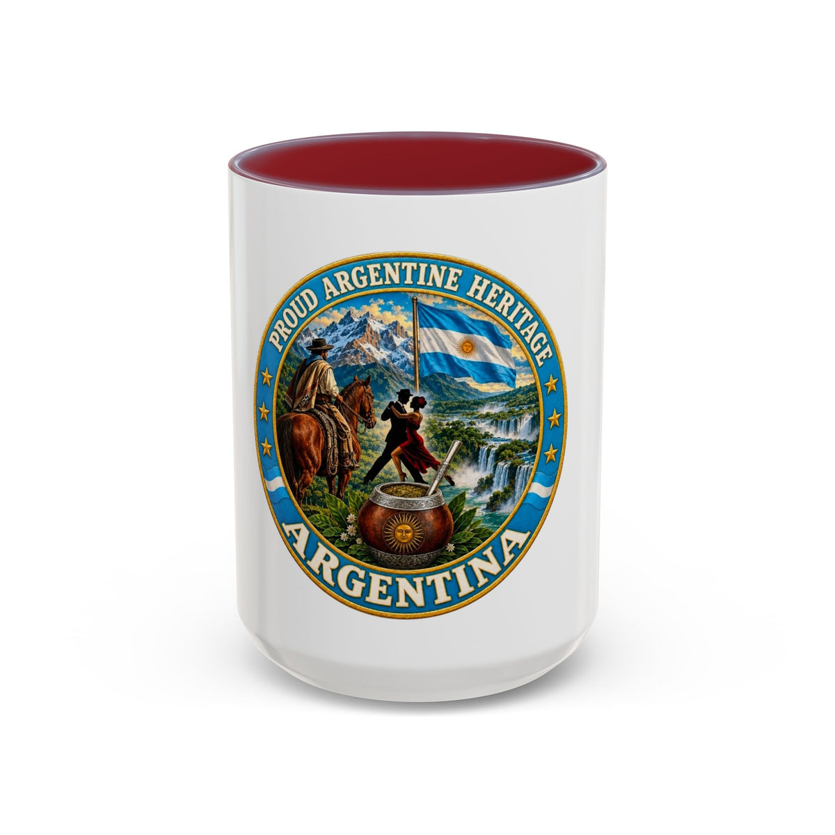 Argentina Heritage Coffee Mug — Proud Argentine Heritage Design (11/15oz)