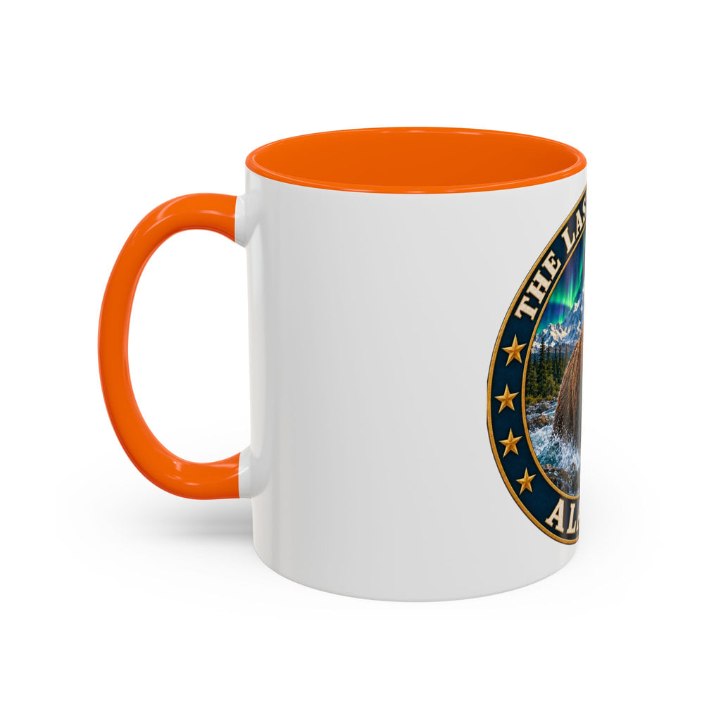 Alaska The Last Frontier Mug — Bear & Northern Lights Coffee Cup (11/15oz)