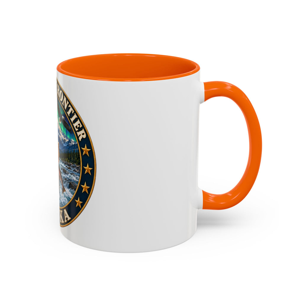 Alaska The Last Frontier Mug — Bear & Northern Lights Coffee Cup (11/15oz)